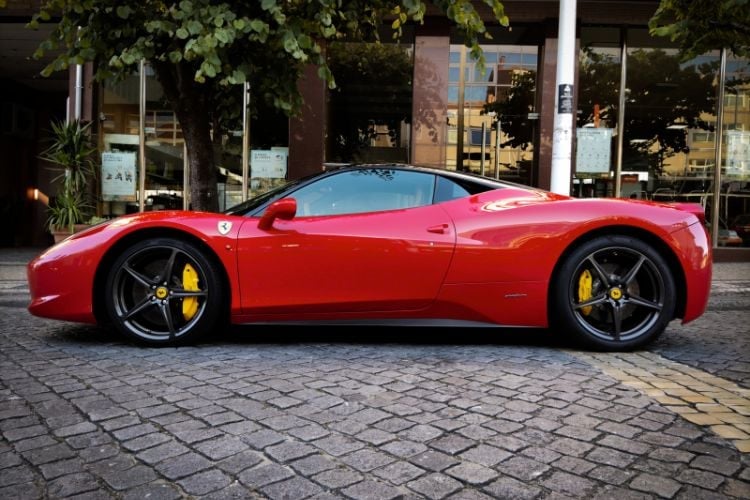 Red Ferrari