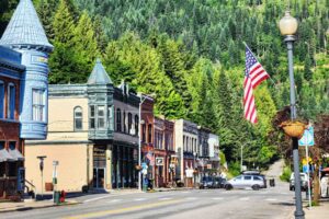 Downtown Wallace, ID. Photo by Alyssa Charpentier