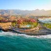 Exterior bird's eye view of Tivoli La Caleta Tenerife Resort. Photo courtesy of Tivoli La Caleta Tenerife Resort