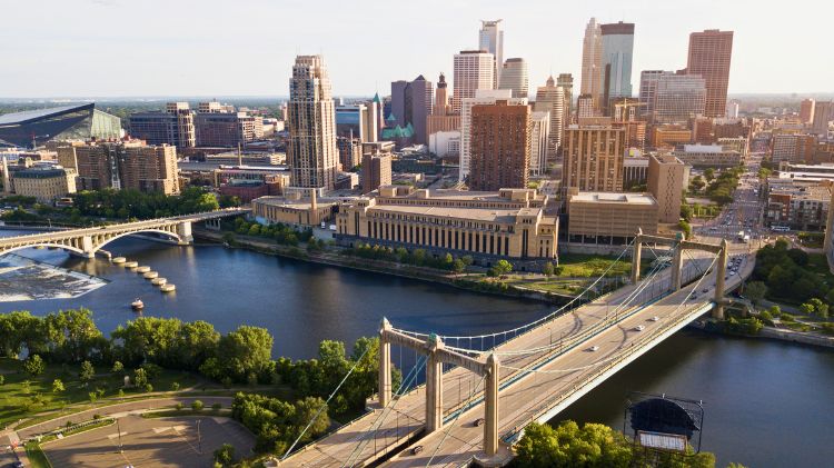 Minneapolis skyline. Photo by Canva