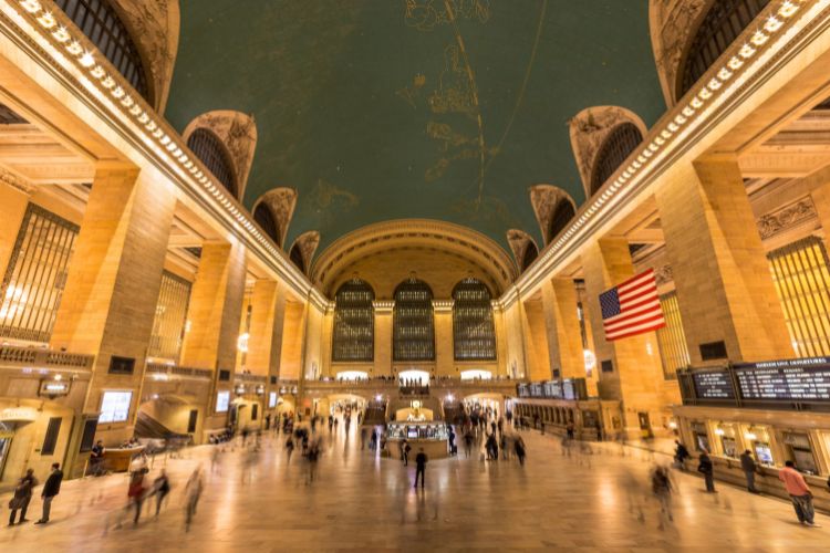 The impressive Grand Central Terminal