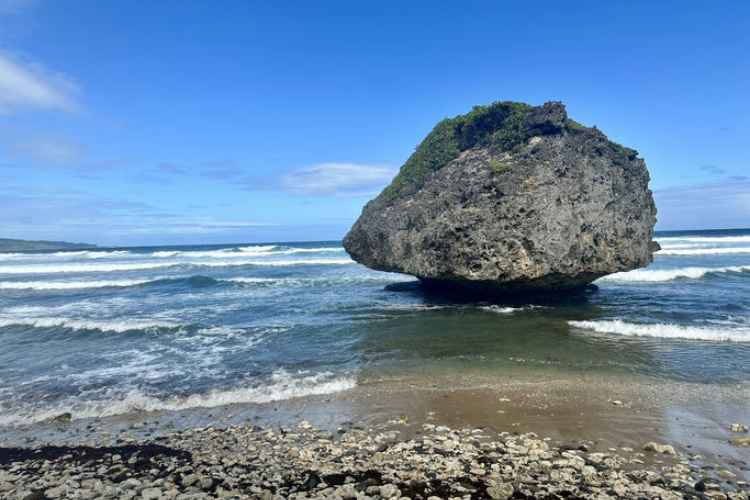 The wilder eastern side of Barbados. Photo by Teresa Bergen