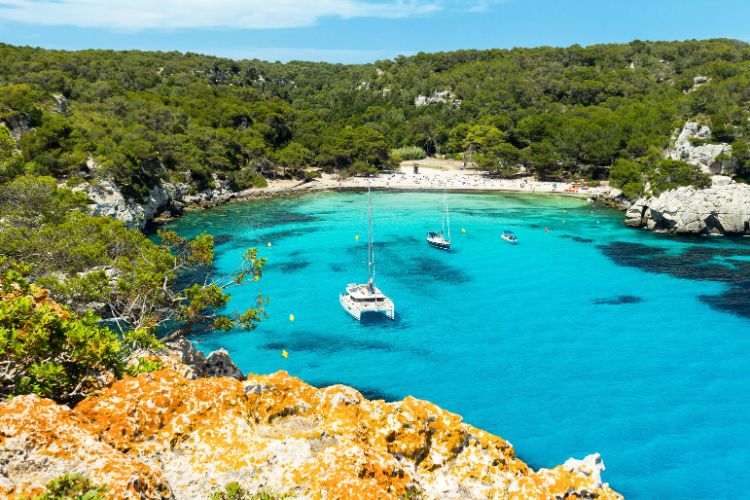 Cala Macarella beach