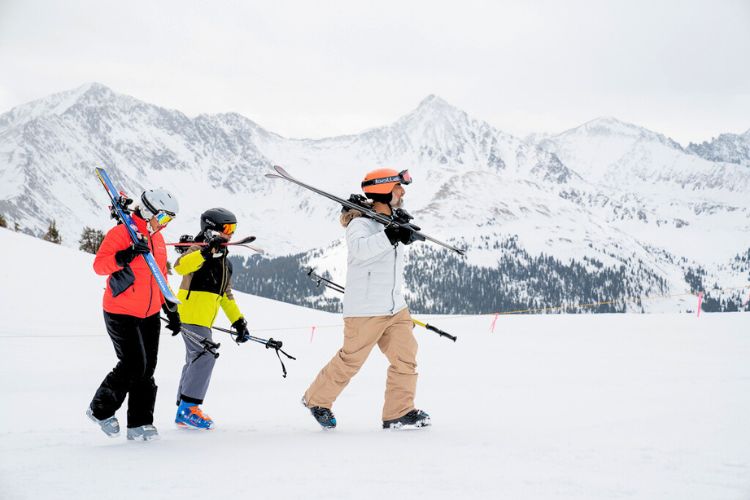 Skiing in the Rocky Mountains. Photo courtesy of Colorado Ski