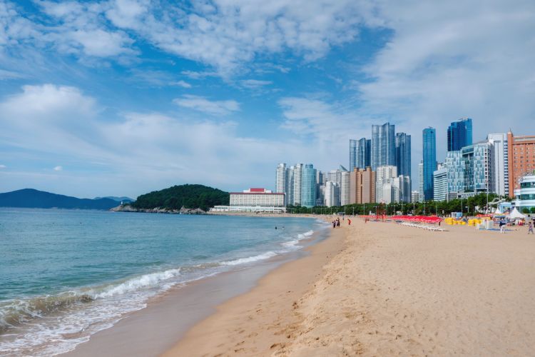 Haeundae Beach Busan South Korea