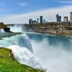 A view of Niagara Falls on the New York side