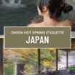 Onsen hot Spring etiquette
