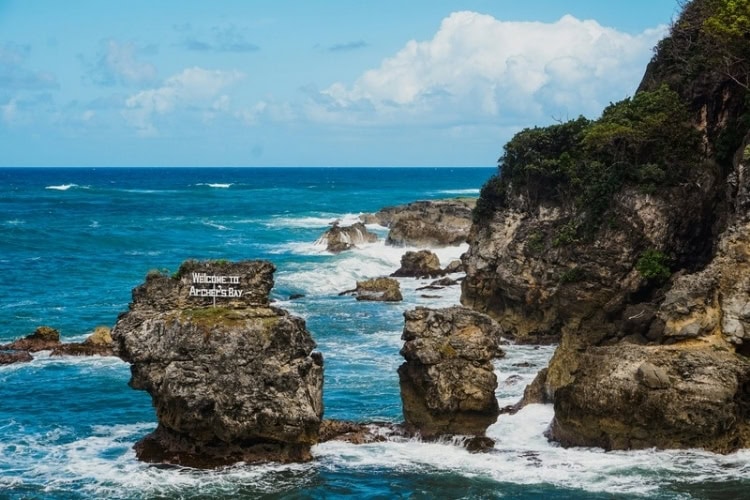 Archers Bay in Barbados
