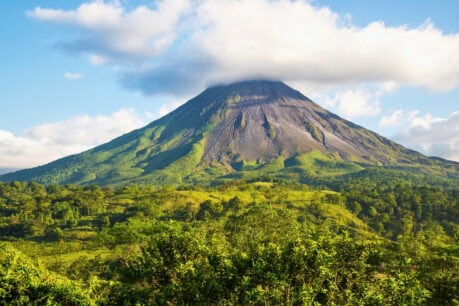 Volcano in Costa Rica. Photo by Esdelval from Getty Images Pro via Canva