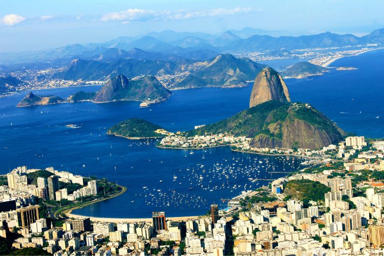 Sugarloaf Mountain, Brazil.