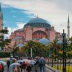 Sultan Ahmet and Hagia Sophia in Ayasofya Meydanı, Fatih, Istanbul, Türkiye