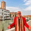 Michael Patrick Shiels in front of NH Murano Villa.
