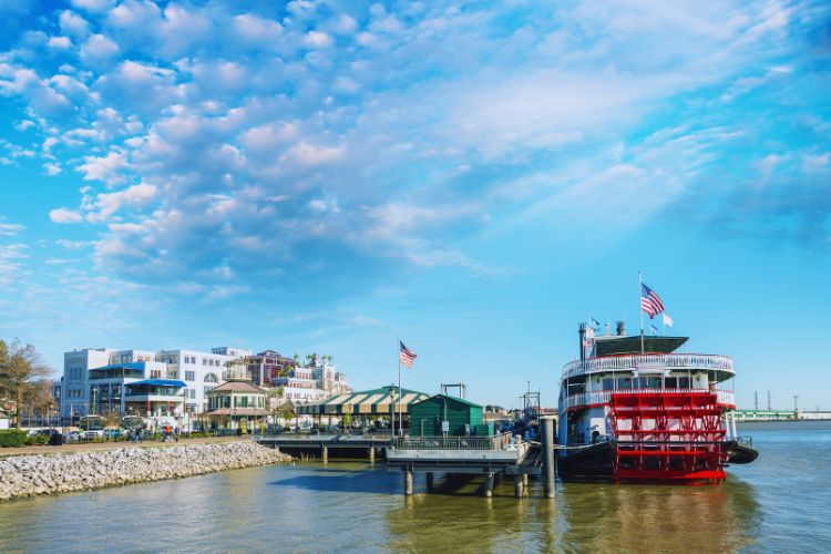 New Orleans steamboat.