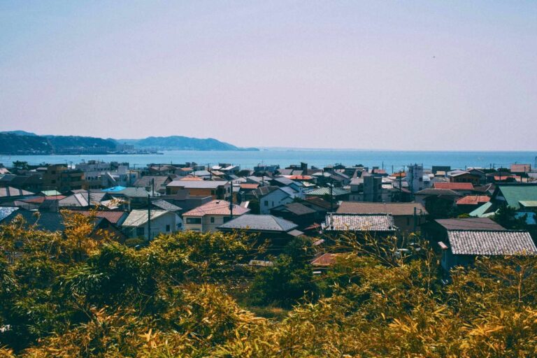 A view of Kamakura, Japan