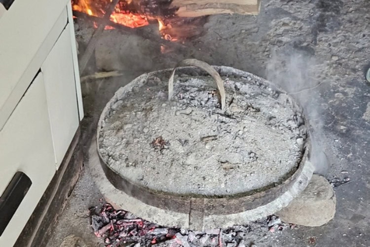 Saç used for cooking