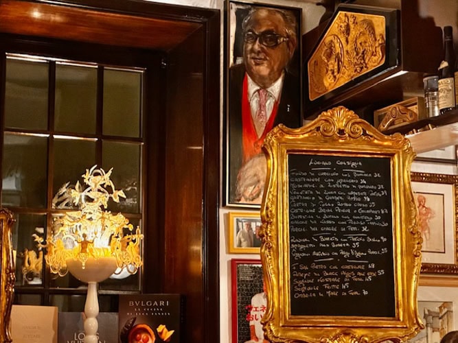 Fracassi’s painting looks over Da Ivo…as he does.