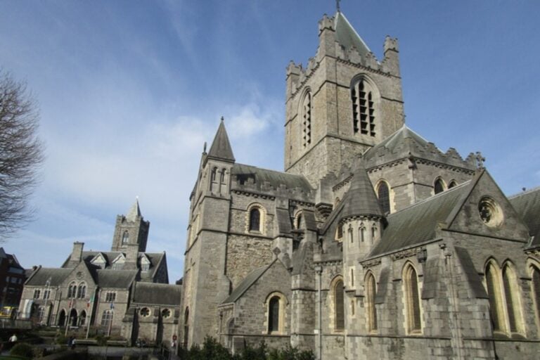 Christ Church Cathedral in Dublin also has a crypt you can visit to explore its history. Photo by Mary Casey-Sturk