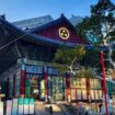 Jogyesa Temple near Insadong main street in Seoul. Photo by Vanessa Sinopoli