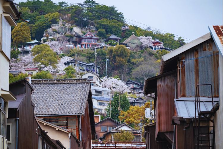 Onomichi sloping townscape
