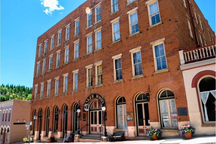 The Teller House hotel in Central City, featuring the authentic room where President Grant stayed