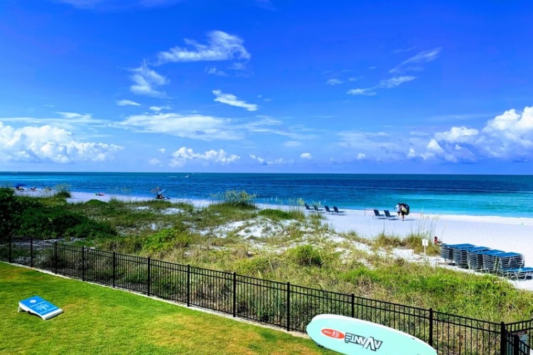 Beach on Anna Maria Island, Florida. Photo by Janna Graber