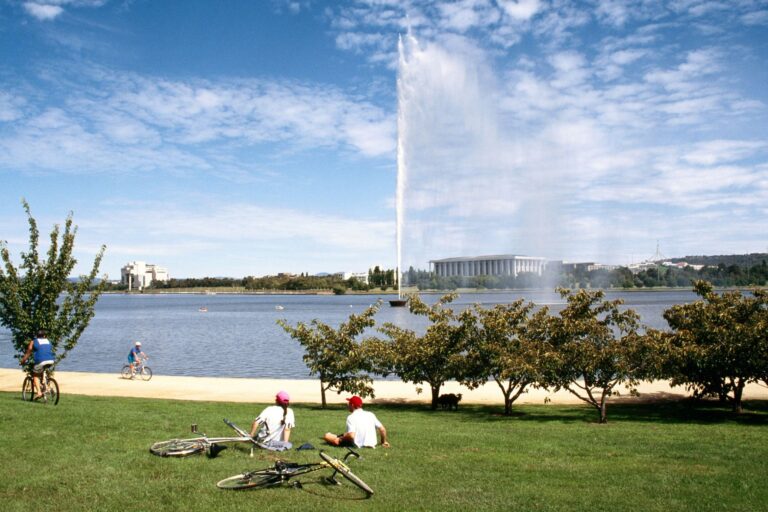 Canberra, Australia's capital city is a worthy alternative to Sydney and Melbourne. Image by Tourism Australia via Canva