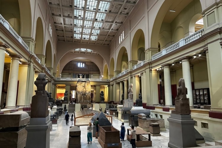 Inside the Egyptian Museum