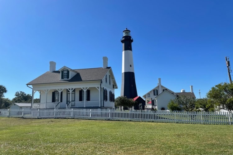 Lighthouse on Tybee Island, Georgia. Photo by Janna Graber