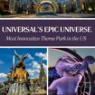 Pinterest Fireworks at opening of Universal's Epic Universe theme park