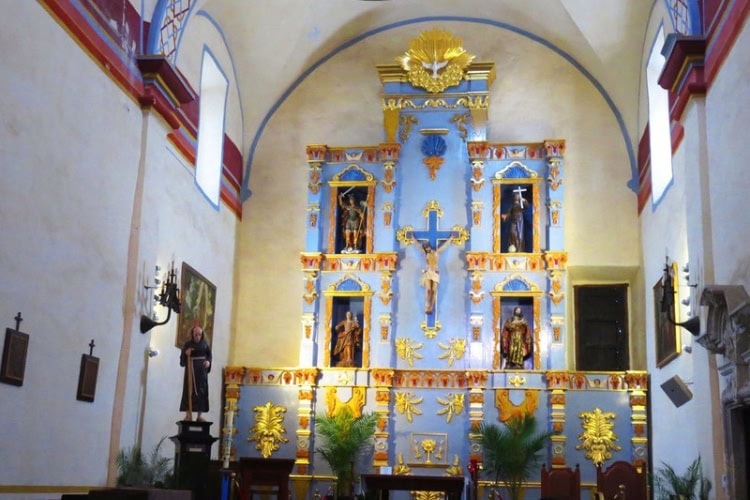 San Jose Mission church interior