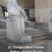 Statues at the Grand Egyptian Museum Pinterest