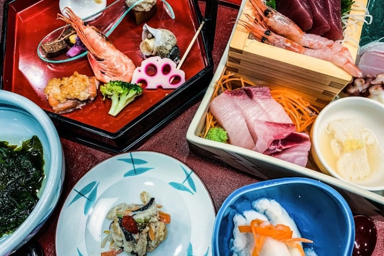 Food and its presentation is an art form in Japan