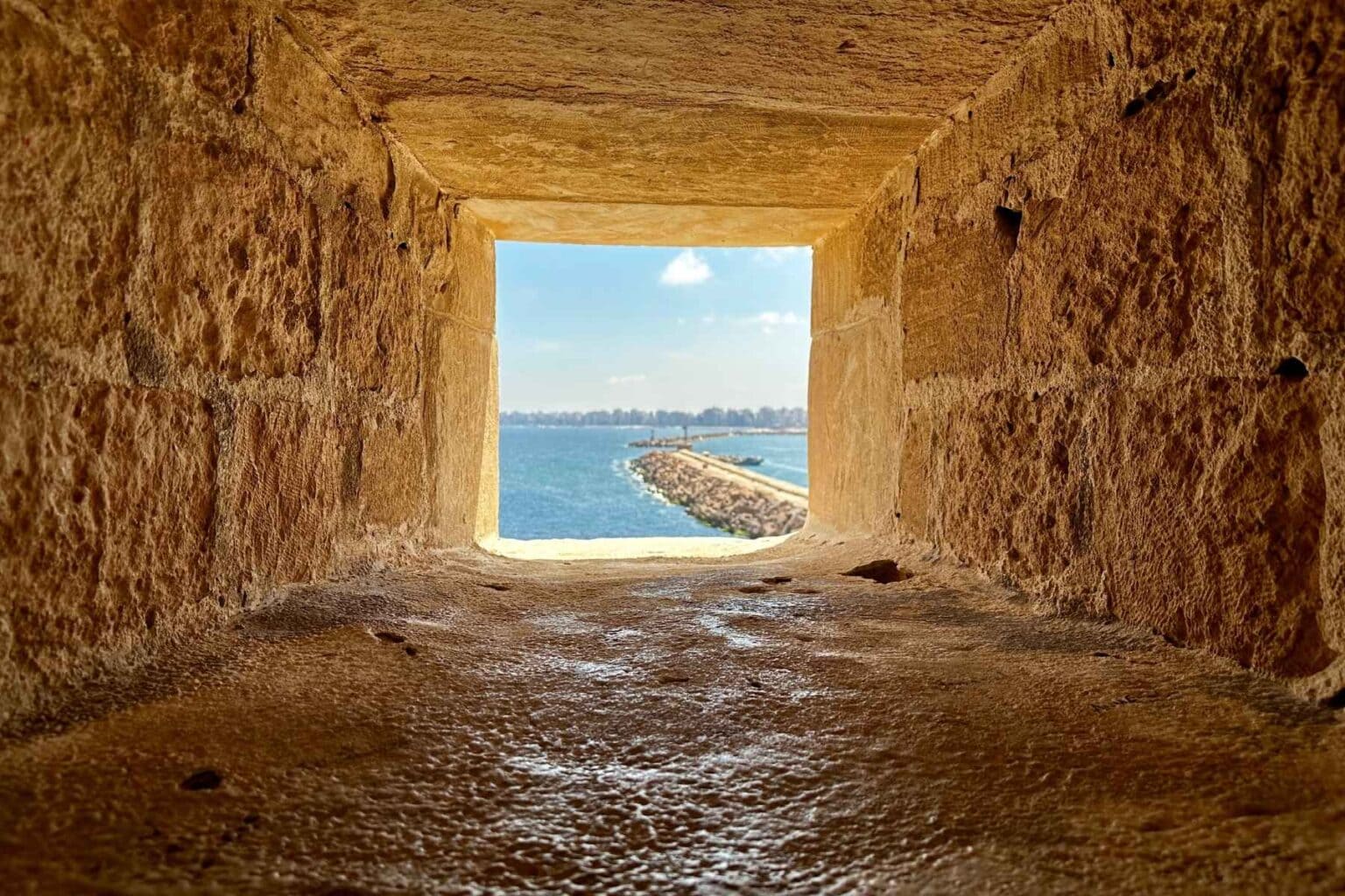 View from the citadel in Alexandria. Photo by Janna Graber