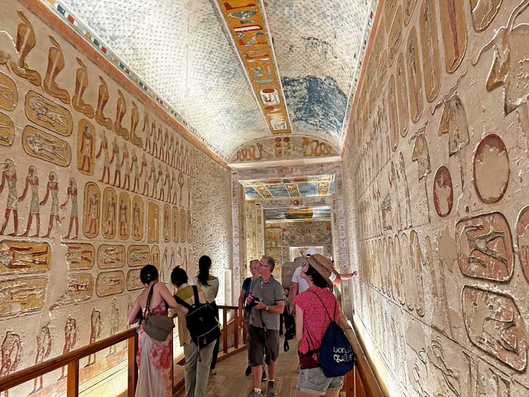 The Valley of the Kings is known to contain 65 tombs and chambers. Photo by Janna Graber