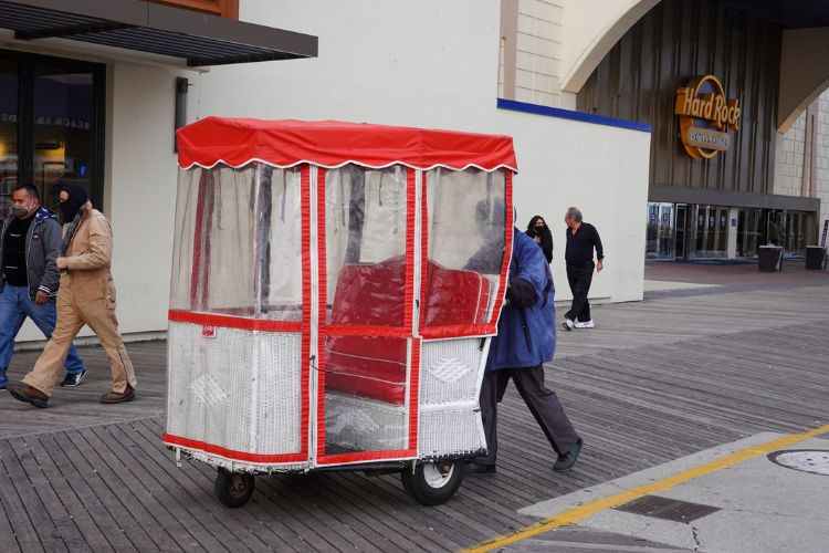 Atlantic City rolling chair