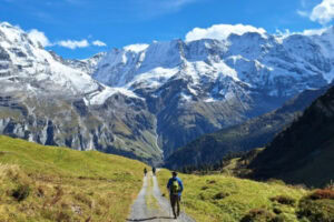 Eiger Mountain and surrounds, Im Schilt Trail, Lauterbrunnen, Switzerland