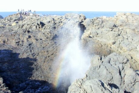 String One Thread Vertical Where the Sea Makes Thunder: Australia's Unique Blowhole Coast