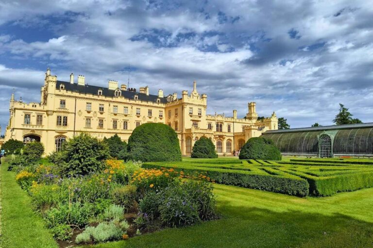 The gardens and palace of Lednice. Photo by Eric D. Goodman