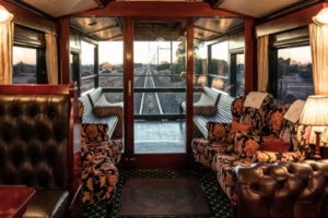 Lounge and observation car