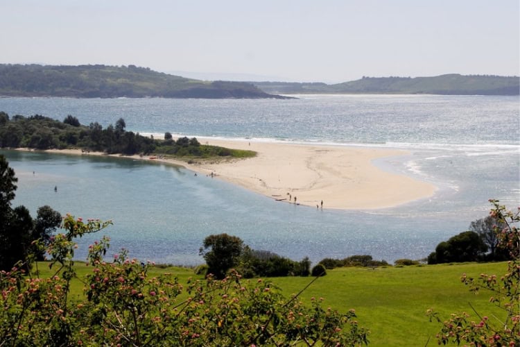 Scenic view of Minnamurra where the coastal walk begins