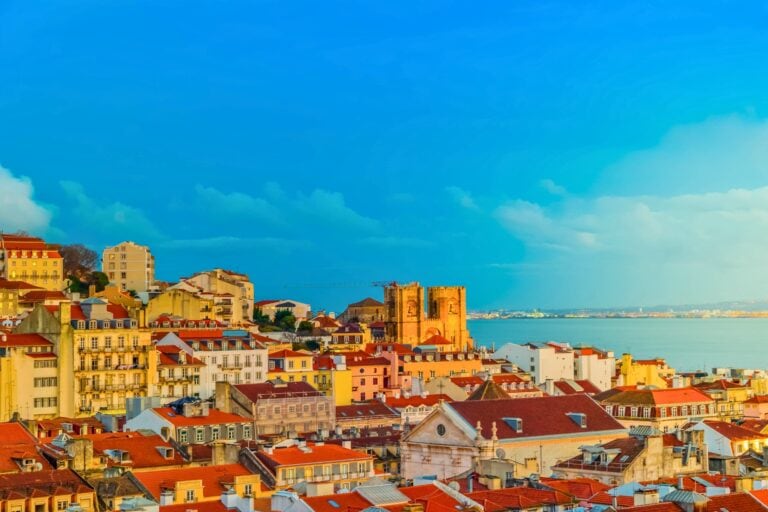 Skyline of Lisbon, Portugal. Photo by Neirfy via Canva
