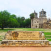 Mission Concepción, one of the country's oldest remaining unreconstructed original stone churches. Photo by Frank Hosek