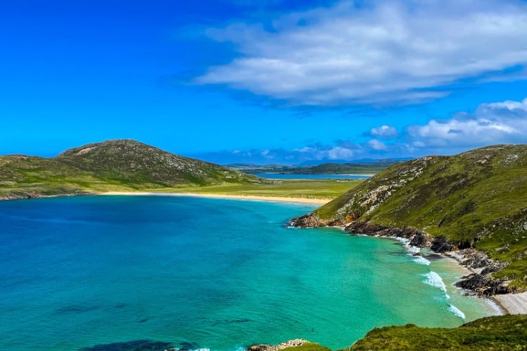 View from the Wild Atlantic Way in Donegal