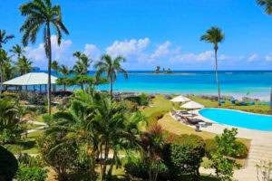 The view from everywhere at Villa Serena in Las Galeras. Photo by Sylvia Guarino