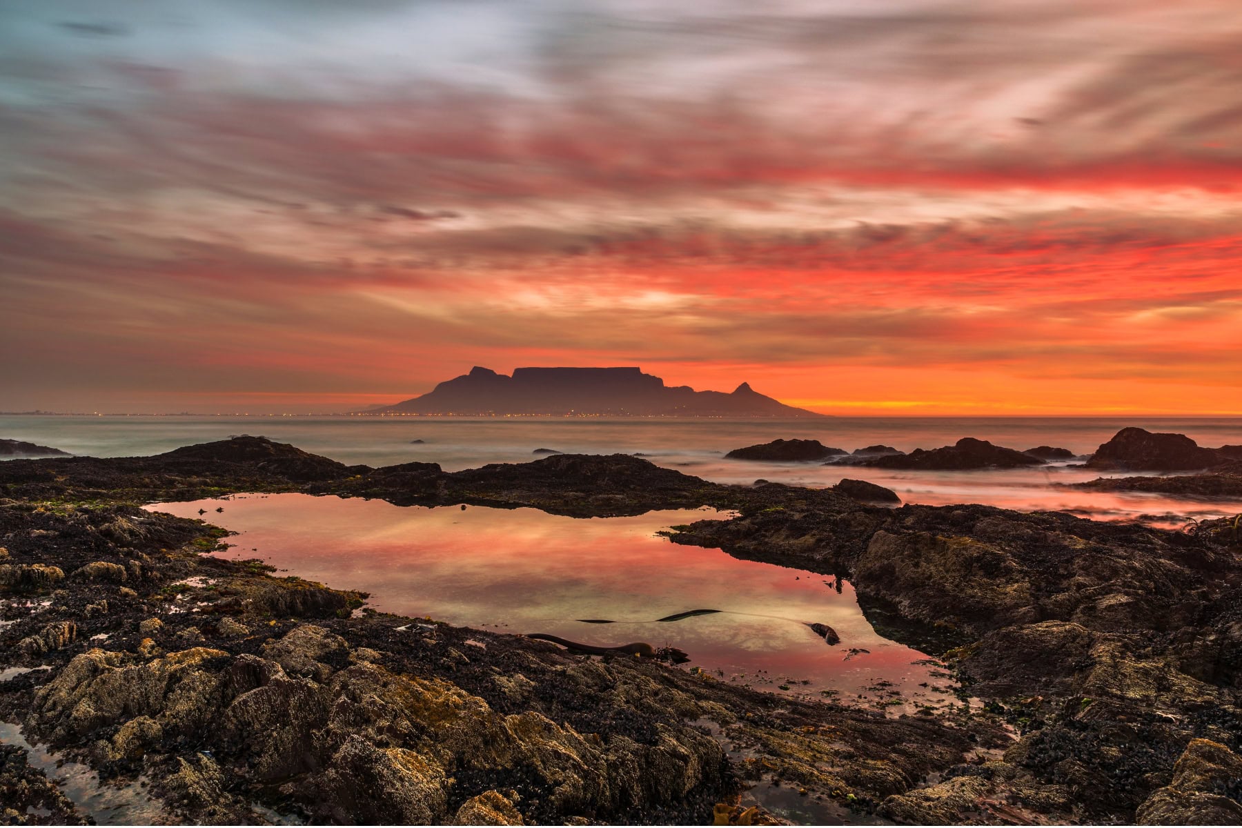 Beach sunset in Cape Town. Photo by Alexcpt from Getty Images via Canva