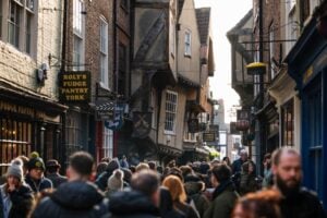 The Shambles in York, England. Photo courtesy of the Visit York Media Library