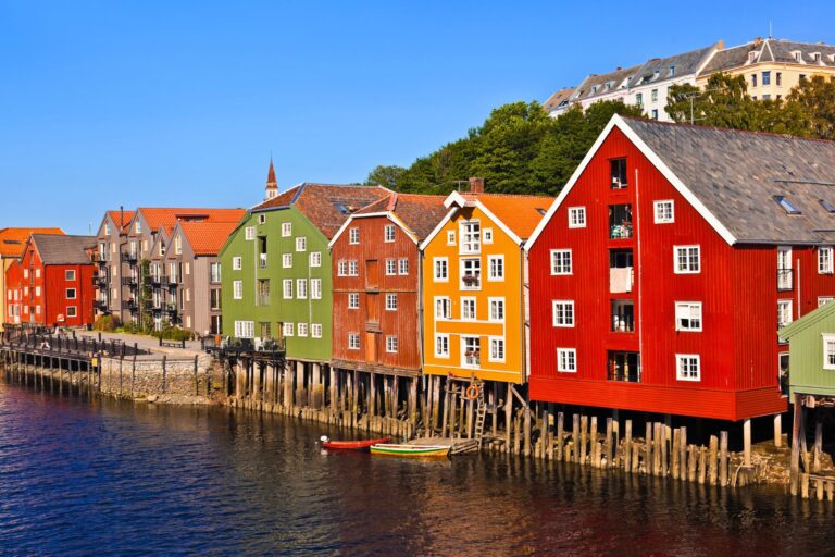 Trondheim is a historic gem in Norway. Image by TPopova from Getty Images Pro via canva