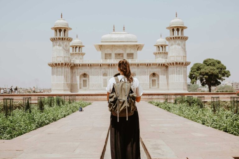 Traveler in India