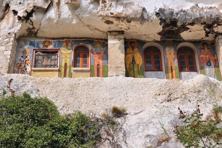 Ivanovo Bulgaria rock hewn cave churches. Image by tupungato from Getty Images via Canva
