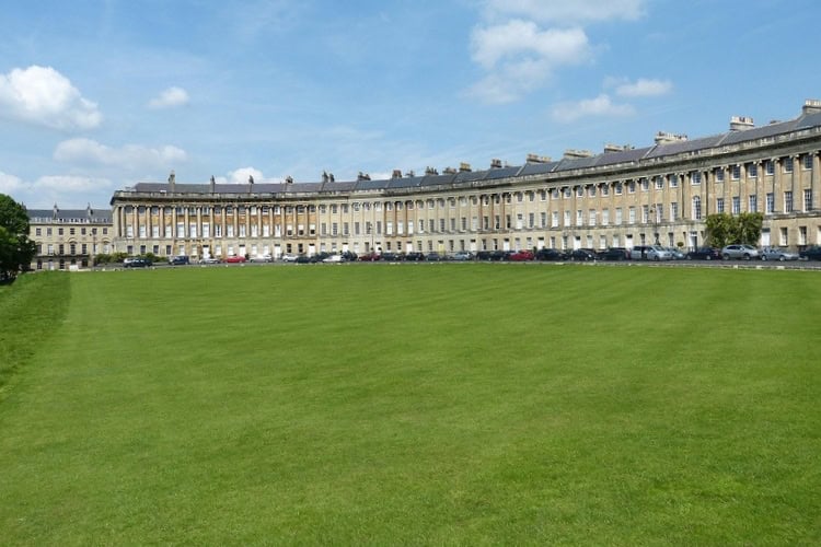 Buildings in Bath, England
